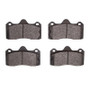 DFC 10-15 Lotus Evora Rear 5000 Advanced Low Metallic Brake Pads