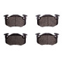 DFC 02-10 Renault Clio (Mexico) Rear 3000 Semi-Metallic Brake Pads