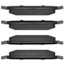 DFC 01-11 Mercedes-Benz A190 (Mexico) Rear 5000 Advanced Low Metallic Brake Pads
