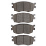 DFC 06-12 Dodge Attitude (Mexico) Front 5000 Advanced Ceramic Brake Pads