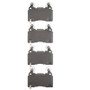 DFC 10-15 Chevrolet Camaro Front Euro 5000 Ceramic Brake Pads