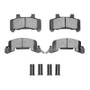 DFC 82-91 Buick SOMERSET Front 5000 Advanced Semi Metallic Brake Pads and Hardware Kit
