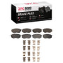 DFC 95-04 Mitsubishi Fuso FE Front 5000 Advanced Semi Metallic Brake Pads and Hardware Kit