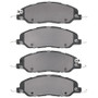 DFC 07-14 Ford Mustang Front 5000 Advanced Low Metallic Brake Pads