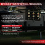 Gen-Y Nomad Static 5th Wheel to Gooseneck - 6.5K TW 30K Tow - Texture Black (1116/1621/1716 Frames)