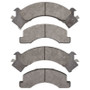 DFC 88-97 Chevrolet W3500 Gas Engine Front 5000 Advanced Semi Metallic Brake Pads