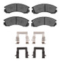 DFC 94-00 Mitsubishi Montero Front 5000 Advanced Ceramic Brake Pads and Hardware Kit