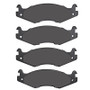 DFC 92-06 Hummer H1 Front/Rear Heavy Duty Pads - Semi Metallic