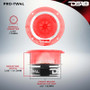 DS18 4.5in Super Bullet Tweeter 280 Watts RMS 1.75in Titanium Vc 4 ohm RGB LED Lights