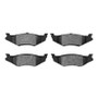 DFC 89-10 Chrysler 300M Rear 5000 Advanced Semi Metallic Brake Pads