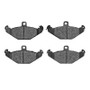 DFC 97-11 Lotus Exige Rear 5000 Advanced Low Metallic Brake Pads