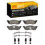 DFC 91-98 Dodge Dakota RWD Front Heavy Duty Pads and Hardware Kit
