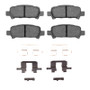 R1 1998-2006 Subaru Forester Rear R1 Performance Sport Pads & Hardware Kit