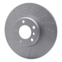 DFC 12-21 BMW 340i xDrive Front GeoSPEC Coated Rotor - Dimpled and Slotted