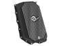 aFe 20-25 GM Diesel V8-6.6L L5P Transmission Pan w/ Machined Fins - Black