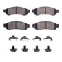 DFC 05-10 Ford F-250 2WD (Super Duty) Rear Ultimate Duty Performance Brake Pads and Hardware Kit