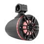 DS18 Tower Speakers 6.5in 100 Watts RMS w/ RGB LED Lights Red