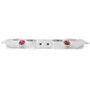 DS18 07-18 JK/JKU Jeep Soundbar Fits 4x 8in Speakers (Not Included) Tweeters Drivers Included-White