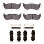 DFC 03-10 Ford Explorer Sport Trac Rear Ultimate Duty Performance Brake Pads and Hardware Kit