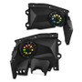 DS18 Loaded 6.5in Dash Board Speaker Panel Encl Left + Right 2x NXL-IQ6/BK Included 2017+ Can-Am Mav