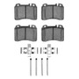 DFC 90-02 Mercedes-Benz 300SL Front 5000 Advanced Low Metallic Brake Pads and Hardware Kit