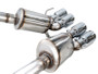 AWE Tuning C6 Chevrolet Corvette Z06/ZR1 Touring Edition Axle-Back Exhaust w/ Chrome Silver Tips