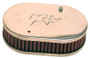 K&N Bolt-On Oval Unit 2in Flg 2in H