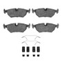 DFC 90-95 Jaguar XJ6 Rear 4000 HybriDynamic Brake Pads and Hardware Kit