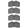 DFC 86-98 Porsche 944 Turbo Front/Rear Active Performance Pads - Low Metallic