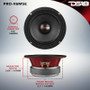 DS18 6.5in 250 Watts RMS 8 ohm Mid-Range Loudspeaker Sealed Back