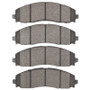 DFC 23-25 Ford F-250 2WD (Super Duty) Rear Heavy Duty Pads - Semi Metallic
