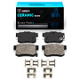 R1 00-13 Honda S2000 Rear Ceramic Brake Pads & Hardware Kit