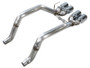 AWE Tuning 05-07 C6 Chevrolet Corvette 6.0L Track Edition Axle-Back Exhaust w/ Chrome Silver Tips