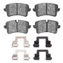 R1 2011-2023 Audi S8 Rear R1 Semi Met Pads & Hardware Kit