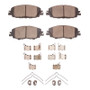 R1 2019-2025 Toyota Corolla (Mexico) Front R1 Ceramic Pads & Hardware Kit