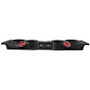 DS18 2007-18 Jeep JK/JKU Soundbar System Fits 4 x 8in Speakers (Not Included)- Black