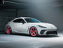Gram Lights 57CR 18x9.5 +12 5x114.3 Sakura Pink Wheel (w/ Center Cap & No. 21 BK Air Valve)
