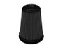 aFe Momentum Intake Air Filter w/Black Pro 5R 3-1/2IN F x 5IN B x 3-1/2IN T (Inverted) x 6IN