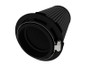 aFe Momentum Intake Air Filter w/Black Pro 5R 3-1/2IN F x 5IN B x 3-1/2IN T (Inverted) x 6IN