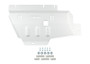 RIVAL 2015-2026 Ford F150 Ecoboost Only Aluminum Transfer Case Skid Plate