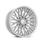 Vossen HFX-6 22x10 - 6x135 - ET-18 - Super Deep - 87.1 - Silver Polished Wheel