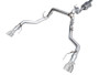 AWE Tuning 2021+ Ford F150 Tremor w/ Bumper Cutouts 0FG Non-Resonated Cat-Back w/ Chrome Silver Tips