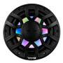 DS18 Marine 6.5in 2-Way 150 Watts RMS 4 ohm Digital LED Lights Bullet Tweeter Covers Included Black