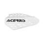 Acerbis Linear Vented Repl. Cover Handguard - White/Black