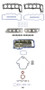 Fel-Pro Dodge RAM 1500 260-3186 Engine Gasket Set