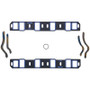 Fel-Pro Ford 260/289/302/351W Windsor SB Intake Manifold Gasket Set - 1.28 x 2.10 Port Size