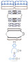 Fel-Pro Chevrolet Camaro 260-1079 Engine Gasket Set