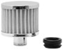 K&N Breather 1in Flg W/1in-1/4in Grmt 3in od X 2-3/8in h