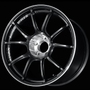 Advan RZIII 18x9.0 / +45 Offset / 5x112 BC / 66.5mm Bore / Black Gun Metallic & Diamond Cut