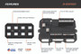 Diode Dynamics 16-23 Toyota Tacoma D-Switch Hub Mounting Kit